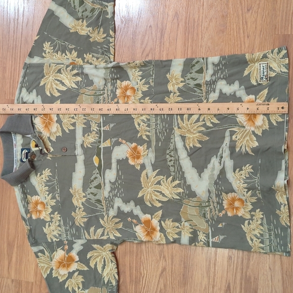 Tommy Bahamas Hawaiian Polo Shirt Size Small S - Picture 3 of 6